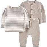 Simple Joys by Carter's unisex-baby 3-piece Sweater Set