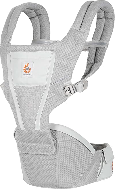 Ergobaby Alta Hip Seat Baby Carrier with SoftFlex Mesh 4 Months Plus