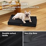 Bedsure Medium Dog Bed Washable Orthopedic Pillow 76x51x7.6cm Black view 3