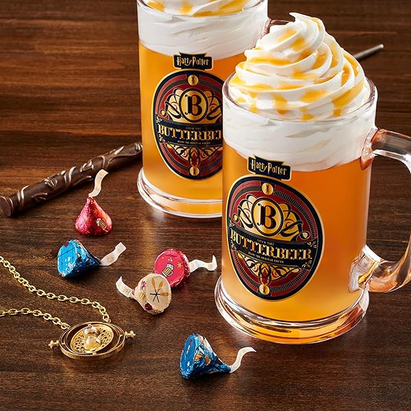 HERSHEY’S KISSES BUTTERBEER FLAVORED, EASTER CANDY BAG, 9 OZ