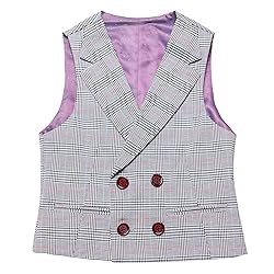 Marvelous World Boys' 5-Piece Formal Vest Suit