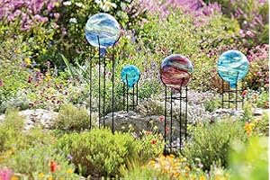 Echo Valley 8143 10-Inch Illuminarie Globe Mauve Swirl