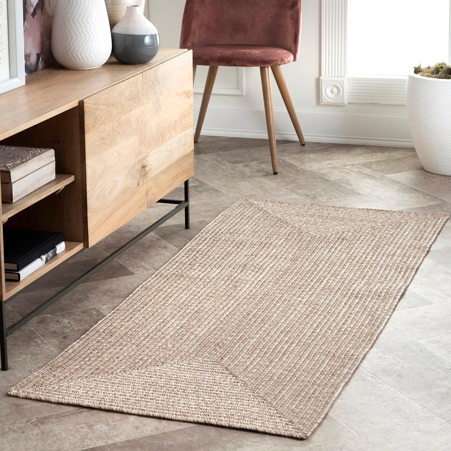 Rugs, Pads & Protectors - nuLOOM Wynn Braided Indoor/Outdoor Runner Rug, 2' 6