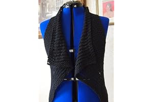 Oh So Easy Vest Single Knitting Pattern