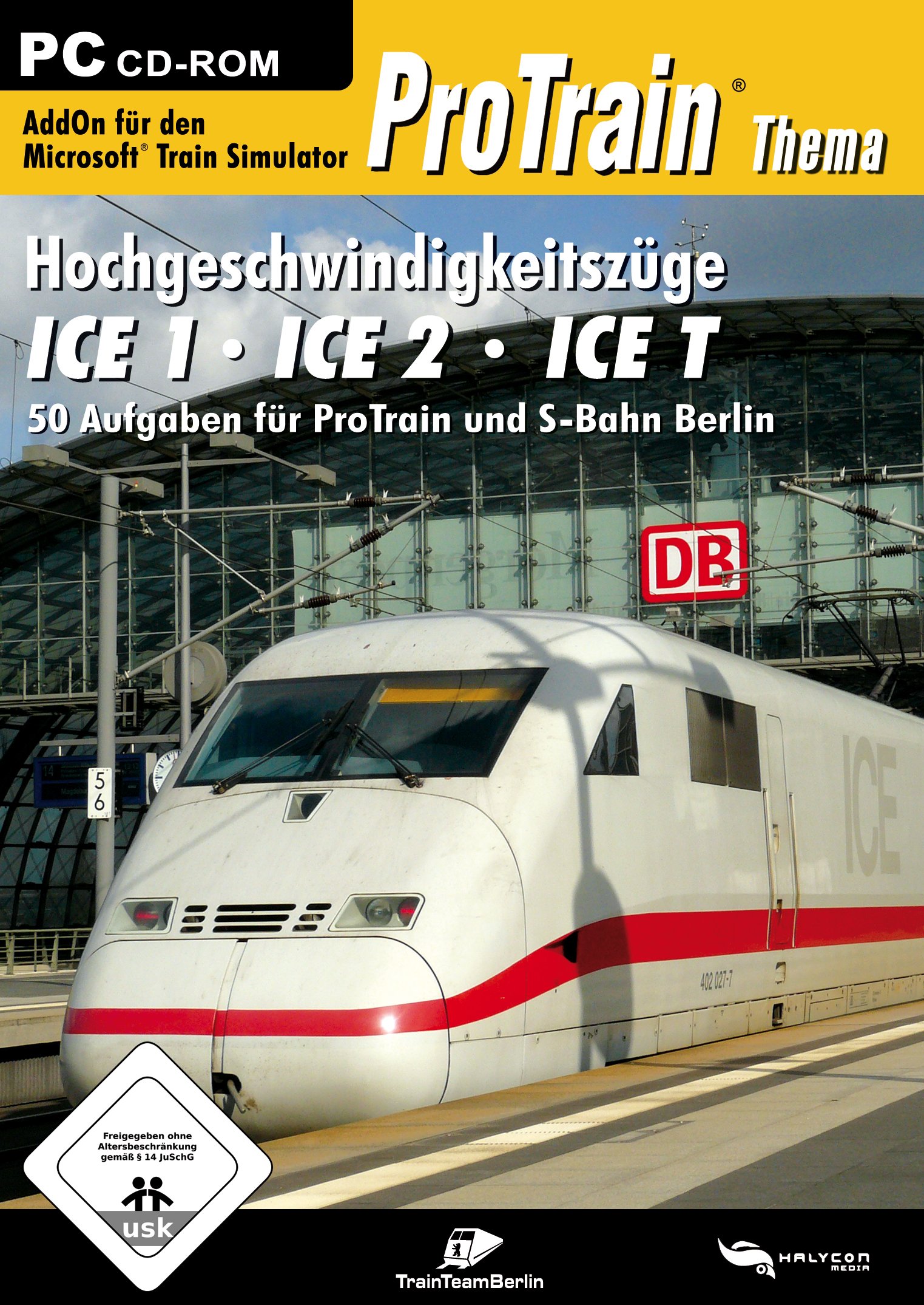 Nbg Edv Handels & Verlags Train Simulator - Protrain Thema: Hochgeschwindigkeitszüge Ice 1, Ice 2, Ice T [Import Allemand]