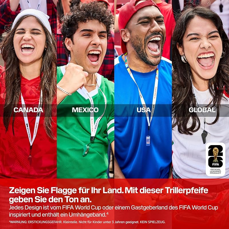 USB-C Flash Drive FIFA World Cup 2026 Global Edition 64 GB (bis zu 300 MB/s Übertragungsgeschwindigkeiten, SANDISK App)