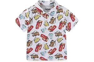 Disney Mickey Mouse Toy Story Cars Boys Short Sleeve Polo Shirt for Toddler and Big Kids