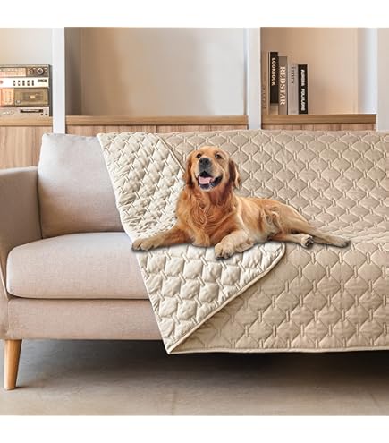 Funda De Caa Ipereable Y Reversible Para Perro, Anta Para Ascotas Protector De Sofá