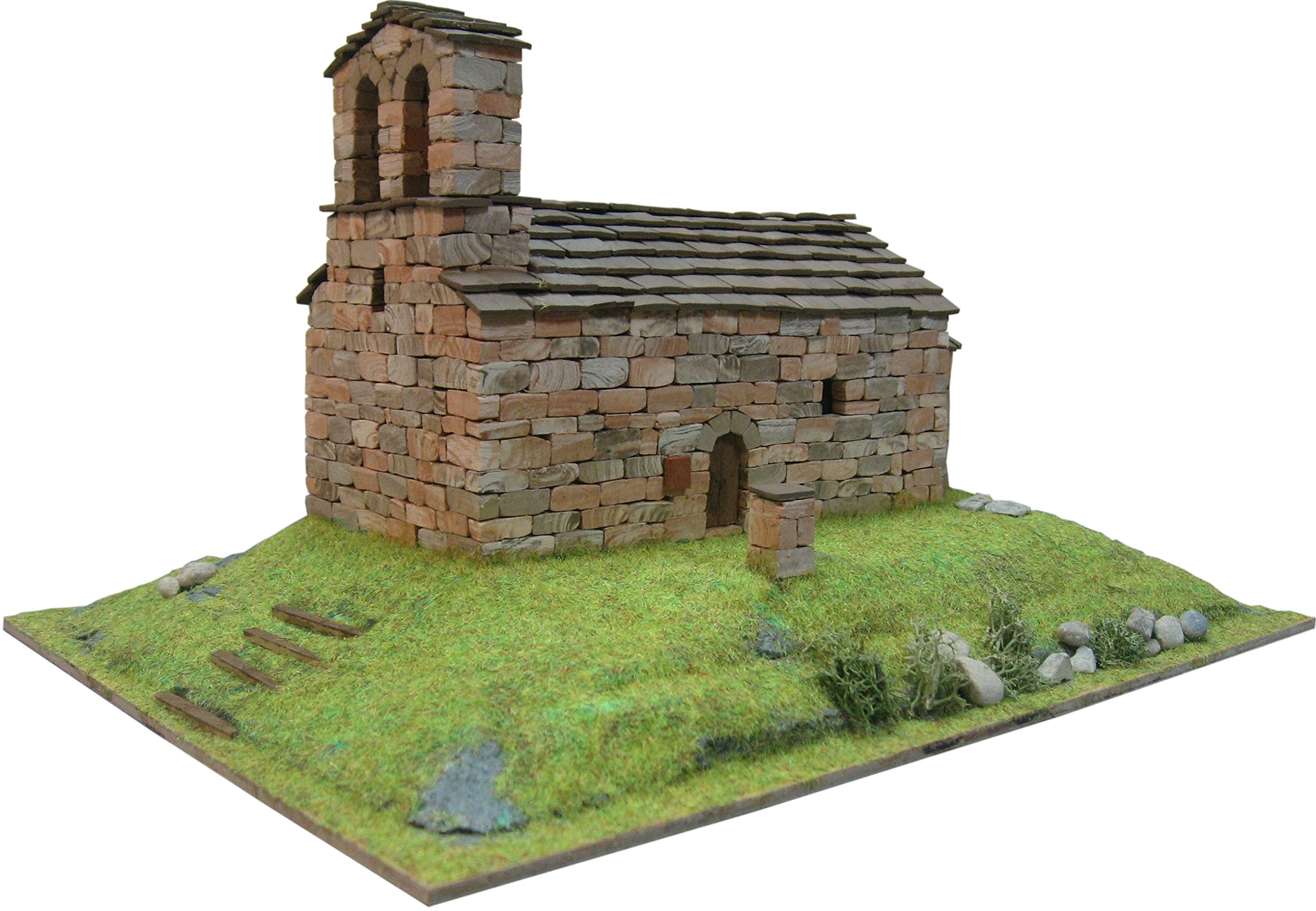 Domus Kits Domus Kits40504 Scale 1:87 "Romanica 27 St. Quirc De Durro Churche Model