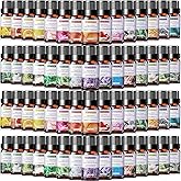 Nuanchu 30 Essential Oils Set Aromatherapy Natural Essential Oil Kit for Diffuser Candle Soap Making Massage Skin Care Sandalwood Eucalyptus Lavender Tea Tree Peppermint Aromatherapy Oil