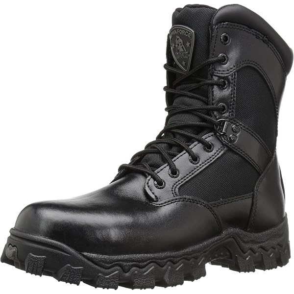 Alpha Force 8 Inch Side Zip Steel Toe 