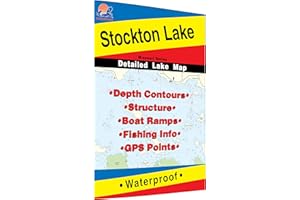 FISHING HOT SPOTS Stockton Lake Fishing Map