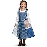Amazon Com Disguise Disney Princess Belle Beauty The Beast Blue Dress Costume Girls Large 10 12 Toys Games