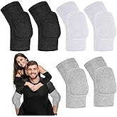 Tarpop 3 Pairs Volleyball Elbow Pads Arm Brace Elbow Protector with Tandem Sponge Support Breathable Compression Braces for Women Men Basketball Tennis Football Skating(Black, White, Gray)