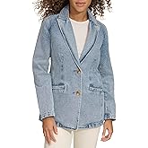 Levi's Womens Levi's Women's Denim Single Breasted Blazer