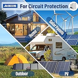 MINGSONG DC Solar Panels Disconnect Switch 32 Amp