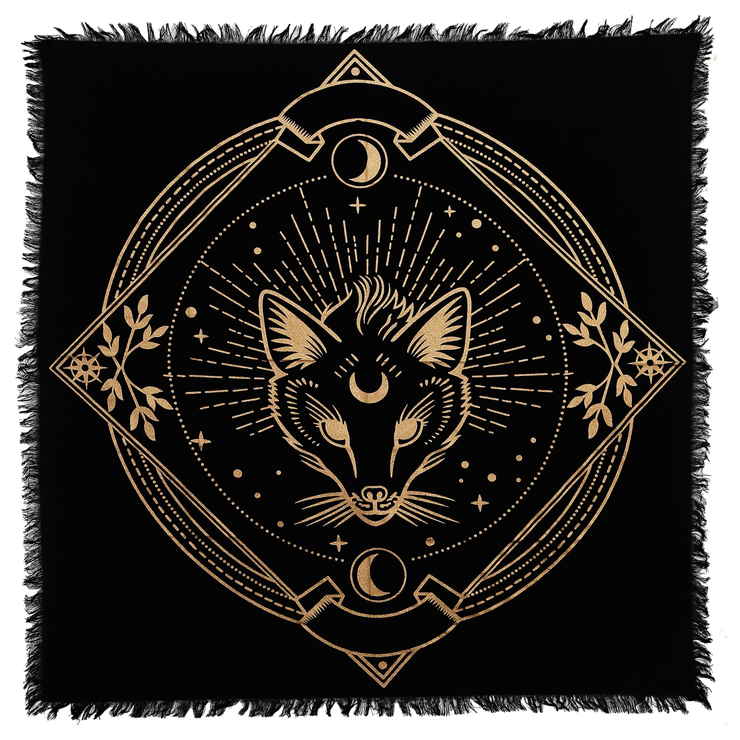 Indian Consigners Altar Cloth Witchraft Witchery Tablecloth Alter Sacred Table Cover Spiritual Spell Witch Tarot Spread