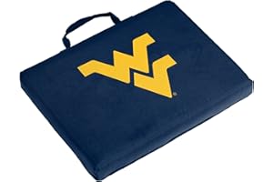 Logo Brands NCAA West Virginia Mountaineers Unisex Adult Bleacher Stadium Cushion, One Size, Team Color