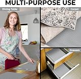 DIY Doctor 2x Anti Slip Gripper Rolls 190x30cm Non Slip Rug Underlay Grey view 6