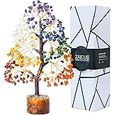 Unique gifts for women 7 Chakra Crystal Tree of Life Healing Crystal Tree Bonsai Handmade Spiritual Money Tree for home, Room Decor Meaningful Birthday Gift for Women house decor thank you gifts