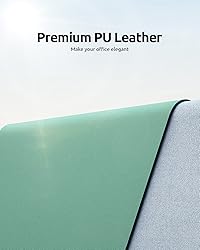 YSAGi Leather Desk Protector, Office Mat, Large
