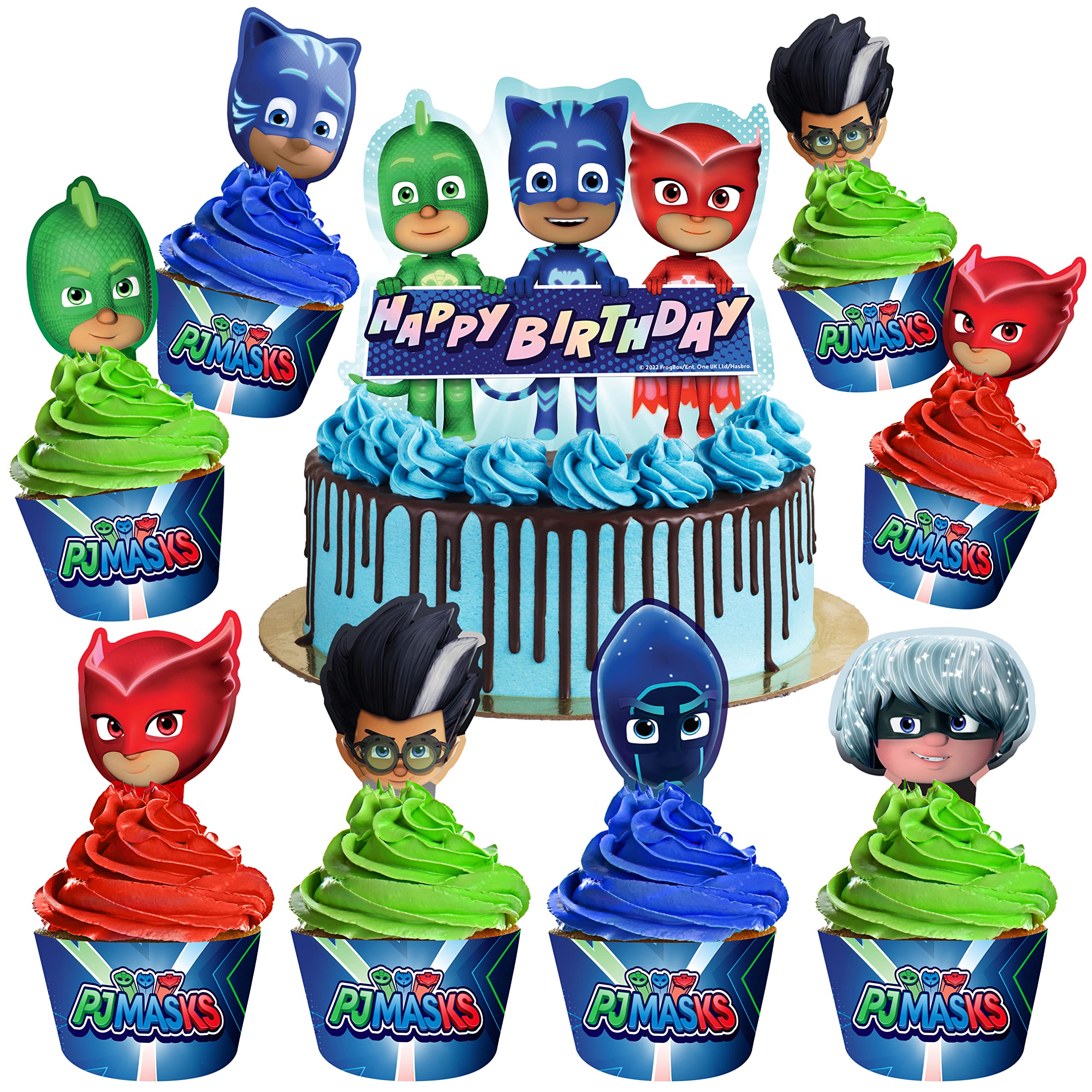Mua Officially Licensed PJ Masks Cake Topper Set PJ Masks Birthday
