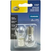 HELLA 1157TB Bulb 1157 12V 27/8W Ba9S S8 (2), Multi