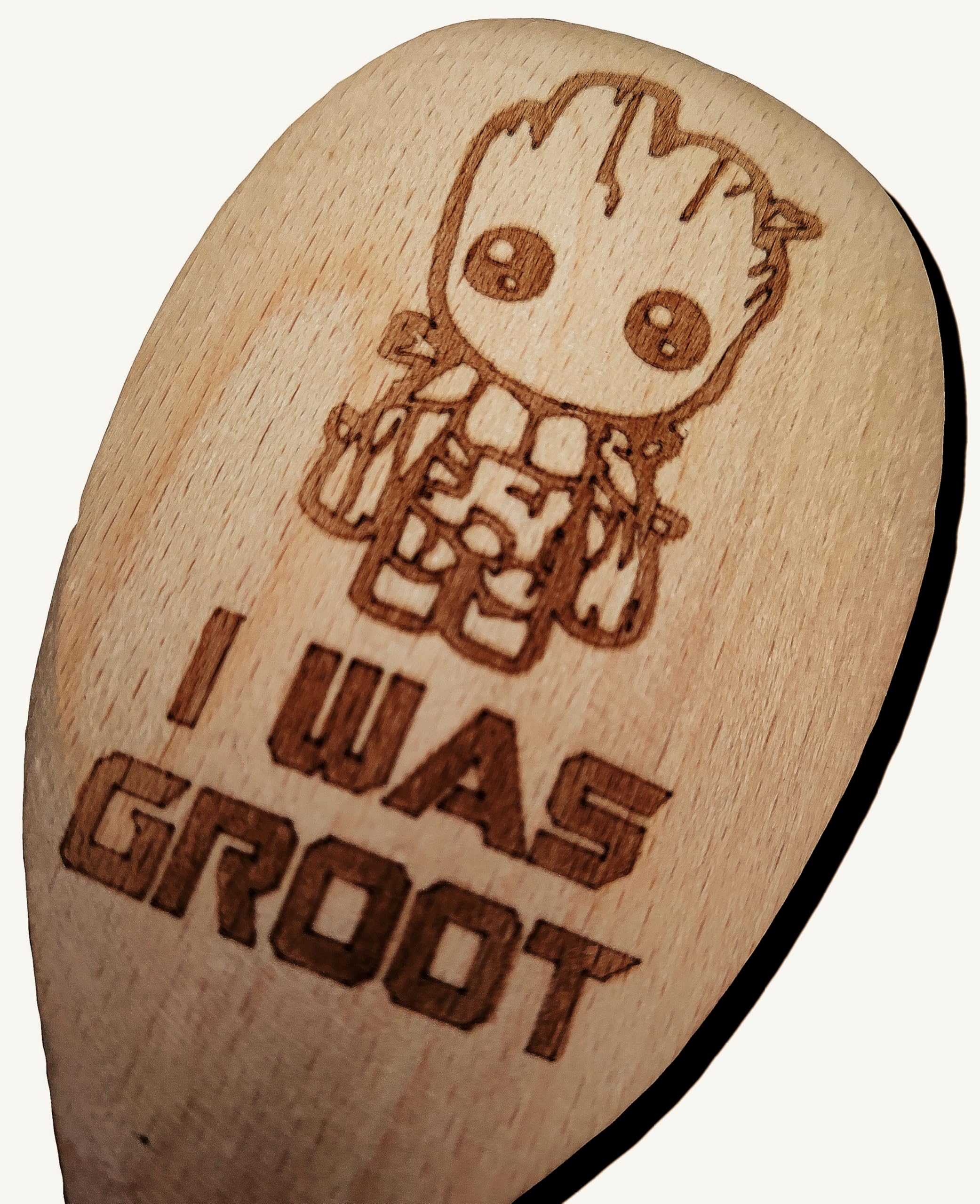 Guardians of The Galaxy Groot Inspired Wooden Baking Spoon