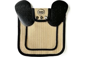 DOWN UNDER OUTDOORS Medium-Large Chicken Saddle with Adjustable Straps, Chicken Apron, Poultry Saver, Pet Supplies, Including Shoulder Cover (Sand Mesh)…