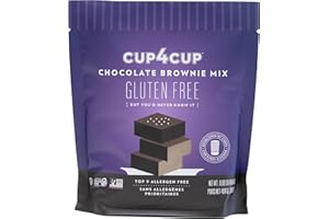Cup4Cup Gluten-Free Flour-Chocolate Brownie Mix, 404g