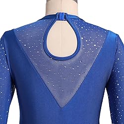 AFAVOM Sequin Figure Skating Dress for Women Girls