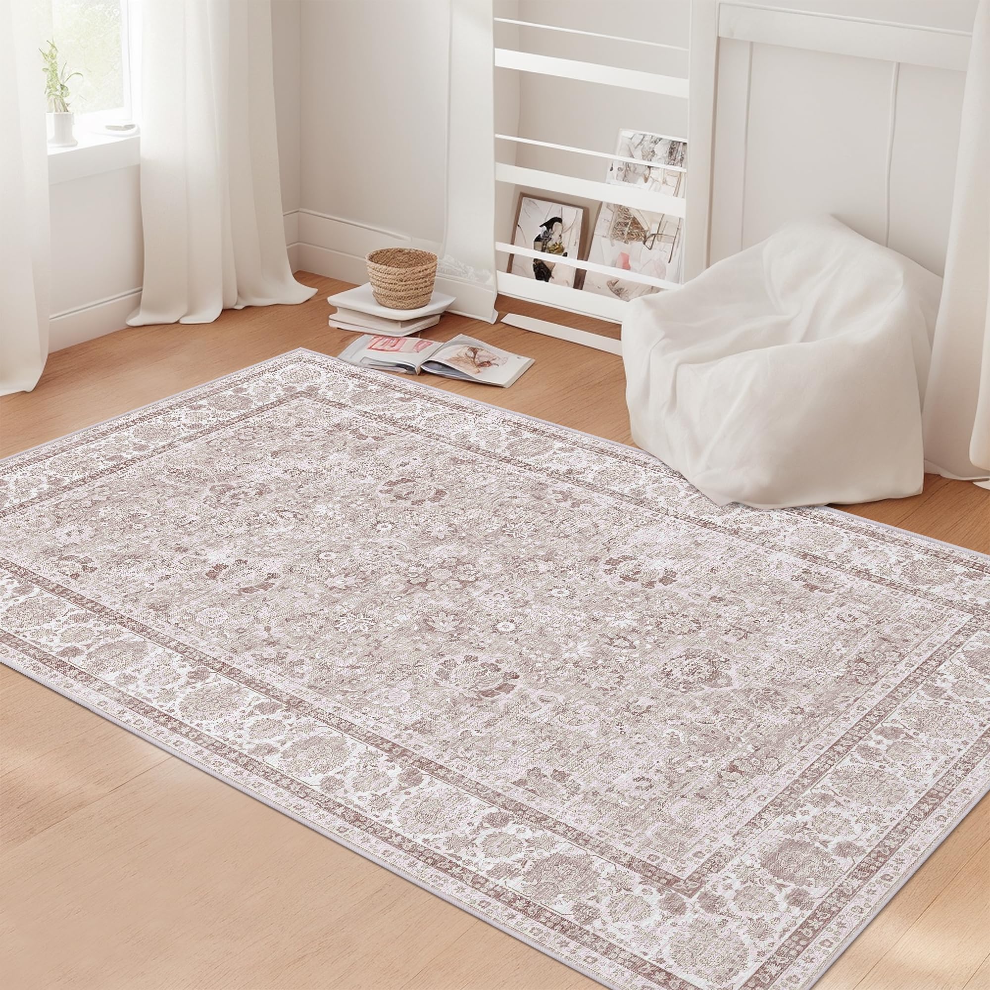 Pink 5x7 Rug