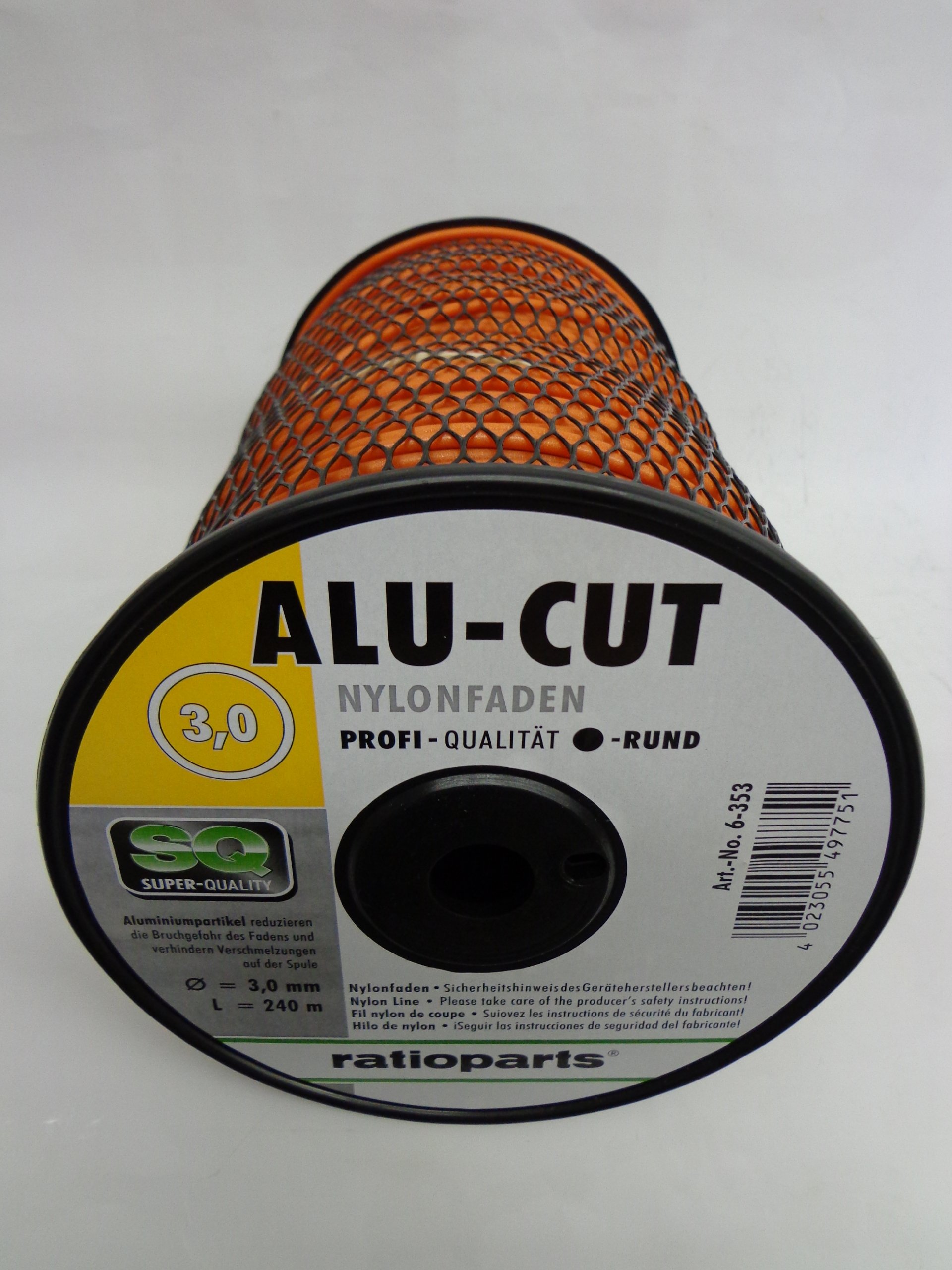 Aluminium Cut Strimmer Line 3.0 mm 240 m Round Nylon Line