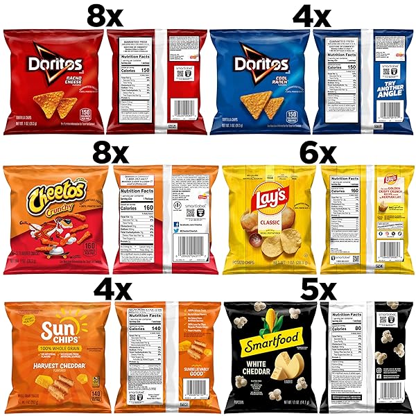 FRITO-LAY CLASSIC MIX VARIETY PACK, (PACK OF 35)