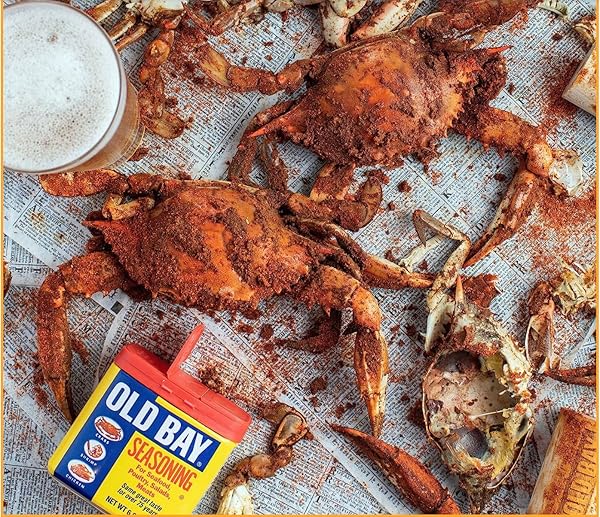 OLD BAY SEASONING 30% LESS SODIUM 2 OZ SHAKER, NO ARTIFICIAL INGREDIENTS – PACK OF 2 (4 OZ IN TOTAL)