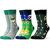 Belloxis Fun Novelty Socks for Men & Boys - Cotton Comfort Stocking Birthday Gift for Him, Dad, Son, Brother