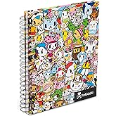 tokidoki Sketchbook with Spiral Hardcover Blank Sketch Book, 9 x 11-Inches