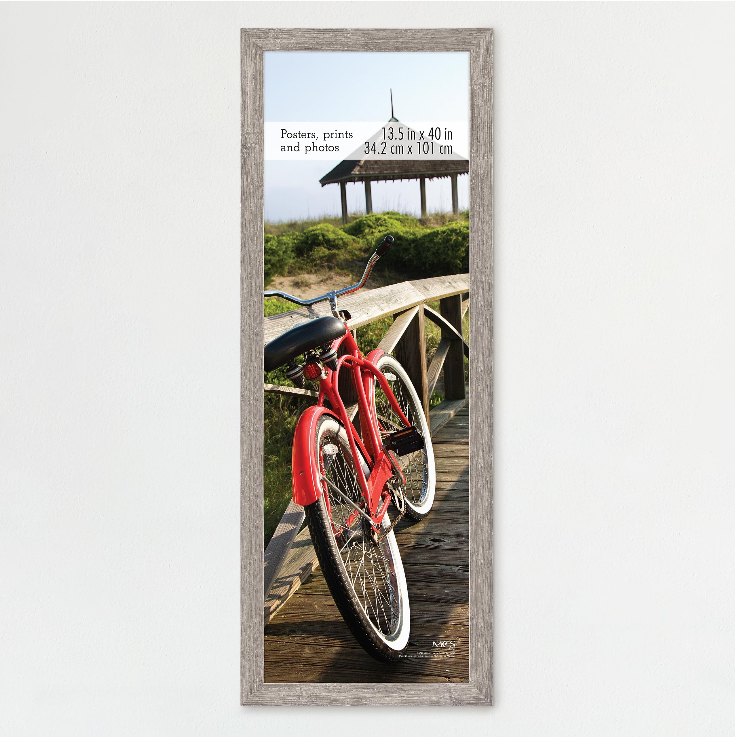 Photo 1 of **very dirty** MCS Museum Poster Frame, Barnwood, 13.5 x 40 in Collage, Single