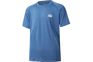 Willit Men's Rashguard Swim Shirt Short Sleeve UPF 50+ Sun Protection Shirt SPF Quick Dry Water Shirt