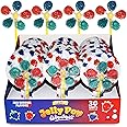 Zazers Jelly Pop Windmill Jelly Beans Candy, 30 Individual Pack of Mix Berries Flavor Windmill Candy Pops, Kosher Novelty (NET WT 12.69 OZ, 360g)