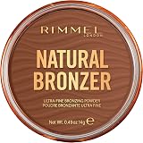 Rimmel Natural Bronzer 004 Sunbathe Silky Smooth Ultra-Fine Bronzing Powder 14g