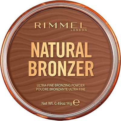 Rimmel Natural Bronzer 004 Sunbathe Silky Smooth Ultra-Fine Bronzing Powder 14g
