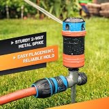 GRÜNTEK Circular Sprinkler on Metal Spike 30°-360° Large Area up to 452 m² view 2