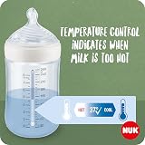 NUK for Nature Baby Bottle Medium Teat 260 ml Temperature Indicator Beige view 5