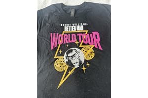 BETTER MAN - Original Promo T-Shirt Official NEW Adult Medium Robbie Williams