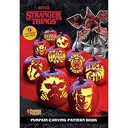 Stranger Things Pumpkin Carving Pattern Book by