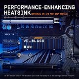 SanDisk WD Black SN850X 2TB NVMe PCIe Gen4 M.2 SSD with Heatsink view 9
