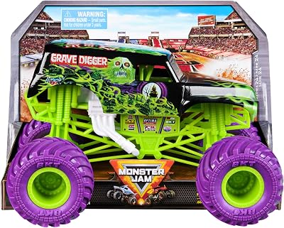 Monster Jam Official Grave Digger 1:24 Die-Cast Monster Truck