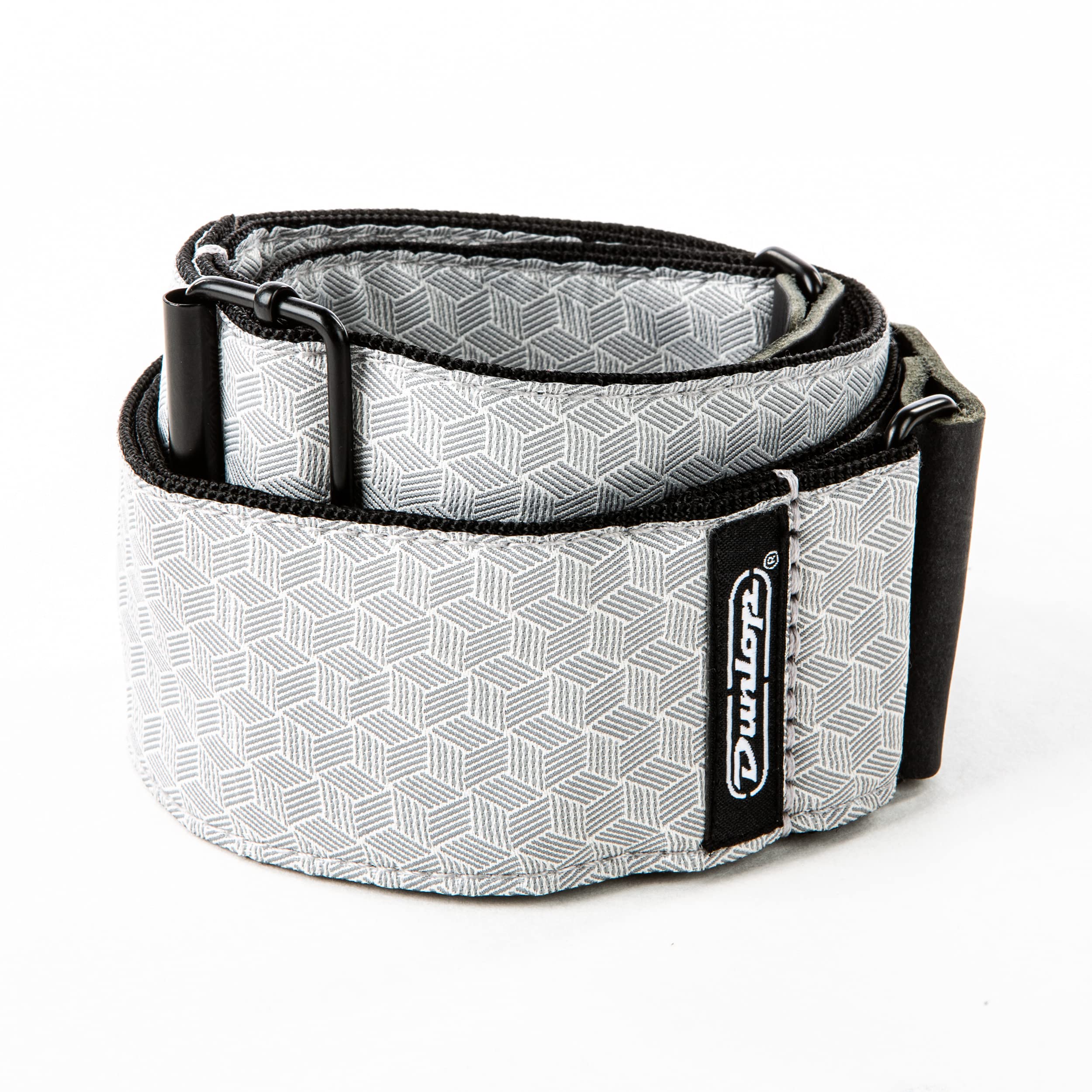 Dunlop Sangle Guitare Jacquard Cube Hatch Light Grey