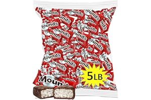 SUGADELIC Bulk Coconut Chocolate Candy Pack 5 LB – Bite-Sized Dark Chocolate Chewy Coconut Bars – Individually Wrapped for Freshness – Perfect for Party Favors, Candy Buffets, Goodie Bags, Holidays, Events & Office Treats.